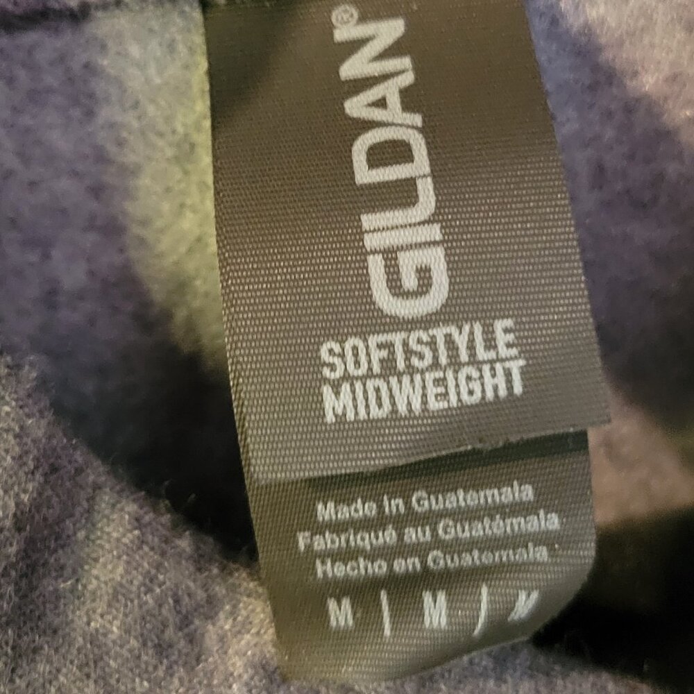 NWT Gray "Vegan for the Voiceless" Hooded Sweatshirt, Men's M, Cotton Blend - Picture 4 of 5